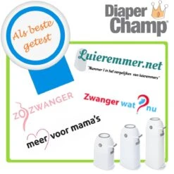Luieremmer Large Zilver - Groot - Zonder Navulling - Geschikt Voor Pampers En Huggies - Stoma -Winkel Voor Babyproducten 1200x1200 15